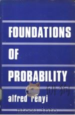 FOUNDATIONS OF PROBABILITY（ PDF版）