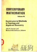 CONTEMPORARY MATHEMATICS Volume 44 PDF电子版封面