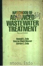 HANDBOOK OF ADVANCED WASTEWATER TREATMENT PDF电子版封面