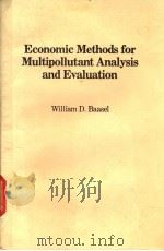 Economic Methods for Multioollutant Analysis and Evaluation PDF电子版封面