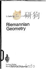Riemannian Geometry PDF电子版封面