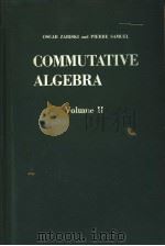 COMMUTATIVE ALGEBRA Volume Ⅱ PDF电子版封面