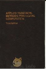 APPLIED NUMERICAL METHODS FOR DIGITAL COMPUTATION PDF电子版封面
