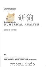 Introduction to Numerical Analysis PDF电子版封面