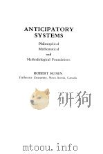 ANTICIPATORY SYSTEMS PDF电子版封面