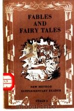 FABLES AND FAIRY TALES(STAGE1) PDF电子版封面 MICHAEL WEST