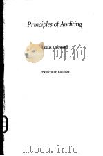 Principles of Auditing TWENTIETH EDITION（ PDF版）
