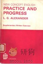 NEW CONCEPT ENGLISH PRACTICE AND PROGRESS（ PDF版）