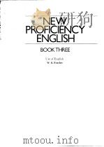 NEW PROFICIENCY ENGLISH:Use of English BOOK THREE（ PDF版）