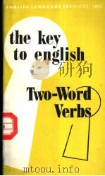 the key to english Two-Word Verbs（ PDF版）