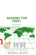 READING FOR TOEFL（ PDF版）