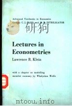LECTURES IN ECONOMETRICS（ PDF版）