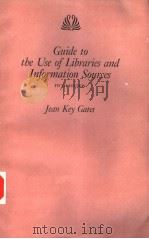 Guide to the Use of Libraries and Information Sources（ PDF版）