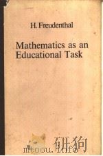 Mathematics as an Educational Task PDF电子版封面