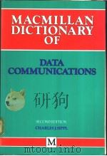 Macmillan Dictionary of Data Communications PDF电子版封面