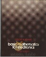 basic Mathematics for electronics PDF电子版封面 0070125120