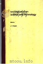 Ion Implantation Science and Technology PDF电子版封面