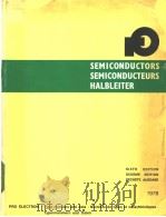 SEMICONDUCTORS SEMICONDUCTEURS HALBLEITER PDF电子版封面