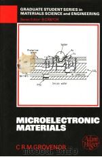 Microelectronic Materials PDF电子版封面 0852742703