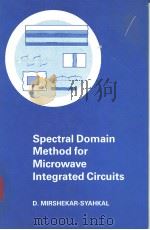 Spectral Domain Method for Microwave Integrated Circuits PDF电子版封面 0863800998