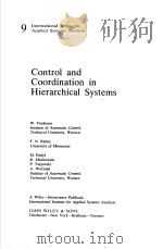 Control and Coordination in Hierarchical Systems（ PDF版）