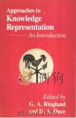 Approaches to Knowledge Representation PDF电子版封面 0863800645