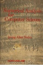 Numerical Analysis for Computer Science PDF电子版封面