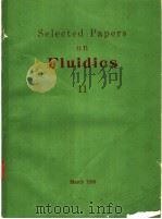 SELECTED PAPERS ON FLUIDICS 11 PDF电子版封面