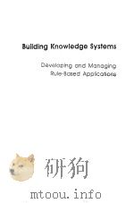 Building Knowledge Systems PDF电子版封面