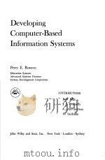 Developing Computer-Based Information Systems PDF电子版封面