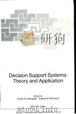 Decision Support Systems:Theory and Application PDF电子版封面 0387177744