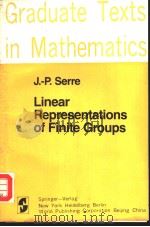 Graduate Texts in Mathematics Linear Representations of Finite Groups PDF电子版封面 3540901906