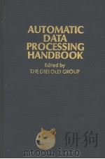 AUTOMATIC DATA PROCESSING HANDBOOK PDF电子版封面