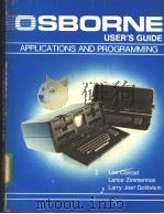 OSBORNE USERS GUIDE PDF电子版封面 0893032069
