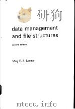 data management and file structures PDF电子版封面