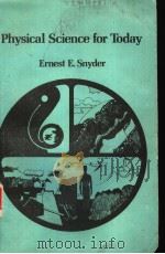 Physical Science for Today（ PDF版）
