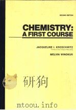 CHEMISTRY:A FIRST COURSE SECOND EDITION PDF电子版封面 0070355398