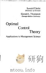 OPTIMAL CONTROL THEORY（ PDF版）