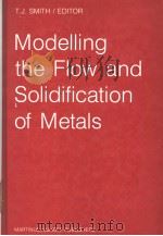 Modelling the Flow and Solidification of Metals PDF电子版封面