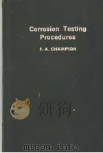 Corrosion Testing Procedures PDF电子版封面