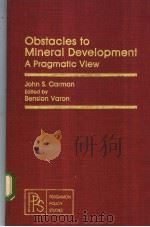 Obstacles to Mineral Development（ PDF版）