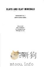 CLAYS AND CLAY MINERALS Volume 2 PDF电子版封面