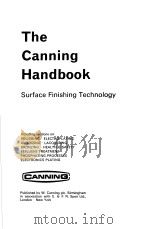 The Canning Handbook PDF电子版封面