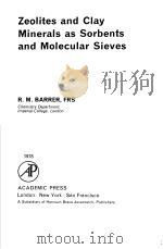 Zeolites and Clay Minerals as Sorbents and Molecular Sieves PDF电子版封面 0120793504