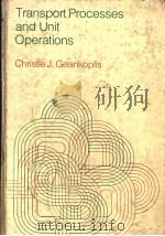 Transport Processes and Unit Operations（ PDF版）