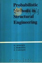 Probabilistic Methods in Structural Engineering PDF电子版封面