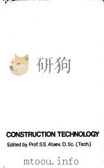 CONSTRUCTION TECHNOLOGY PDF电子版封面