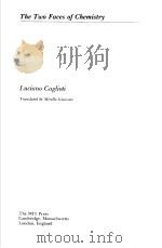 The Two Faces of Chemistry     PDF电子版封面     