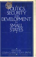 POLITICS,SECURITY AND DEVELOPMENT IN SMALL STATES 1984 PDF电子版封面 0043202039