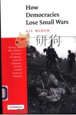 HOW DEMOCRACIES LOSE SMALL WARS PDF电子版封面 0521008778 GIL MEROM